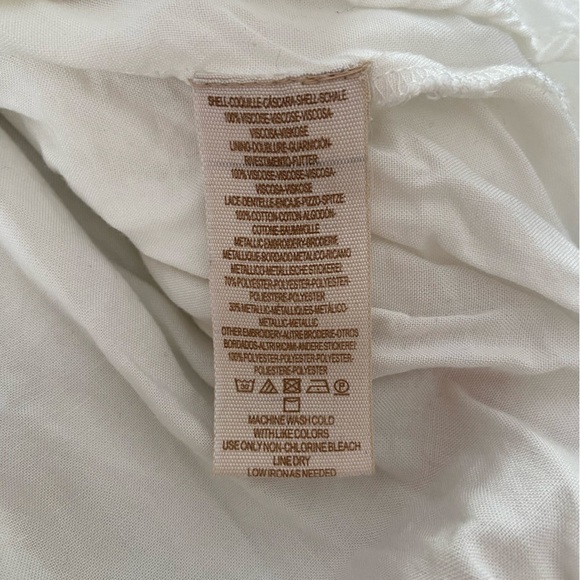 Free People Womens Sunrise Wanderer Mini Dress Large Floral Embroidered Boho - Picture 5 of 6